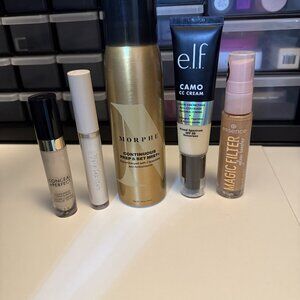 Morphe, Milani, Elf, Essence & Sheglam Complexion Bundle